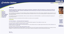 Desktop Screenshot of evaluationsolutions.com